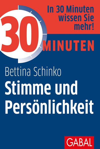 Produktbild: 30 Minuten Stimme und Pers&ouml;nlichkeit