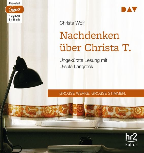 Produktbild: Nachdenken &uuml;ber Christa T.