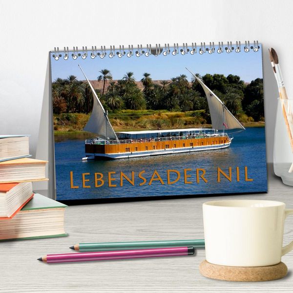 Produktbild: Lebensader Nil (Tischkalender 2026 DIN A5 quer), CALVENDO Monatskalender