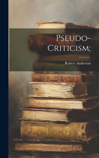 Produktbild: Pseudo-criticism;