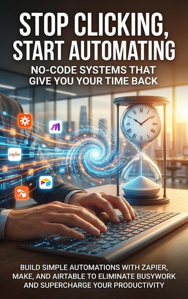 Produktbild: Stop Clicking, Start Automating: No-Code Systems That Give You Your Time Back