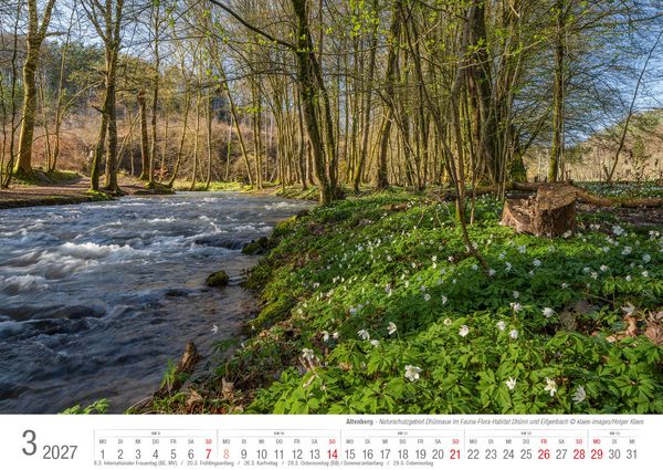 Produktbild: Altenberg 2027 Bildkalender A3 Spiralbindung
