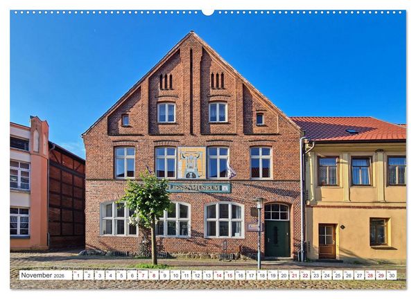 Produktbild: Boizenburg an der Elbe - Fliesenstadt im Dreil&auml;ndereck (hochwertiger Premium Wandkalender 2026 DIN A2 quer), Kunstdruck in Hochglanz