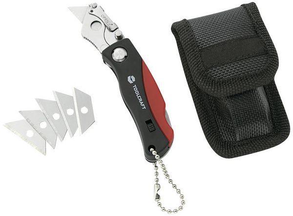 Produktbild: TOOLCRAFT TO-6717198 Faltbares Mini-Universal-Messer 2K 1St.