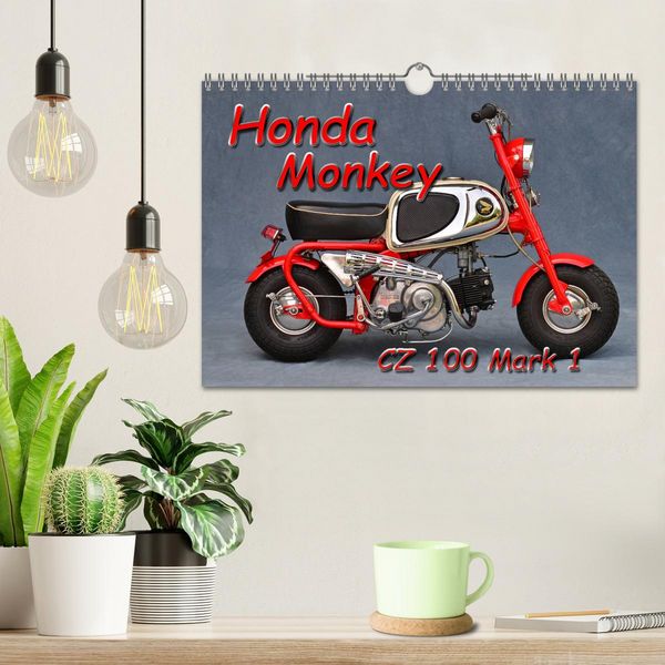 Produktbild: Honda Monkey CZ Mark 1 (Wandkalender 2026 DIN A4 quer), CALVENDO Monatskalender