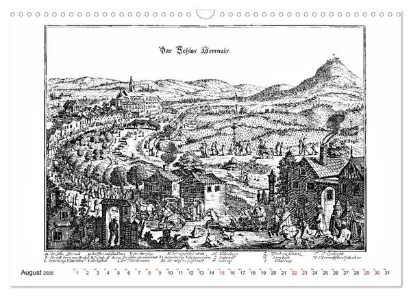 Produktbild: TU FELIX AUSTRIA - Wien in alten Ansichten (Wandkalender 2026 DIN A3 quer), CALVENDO Monatskalender