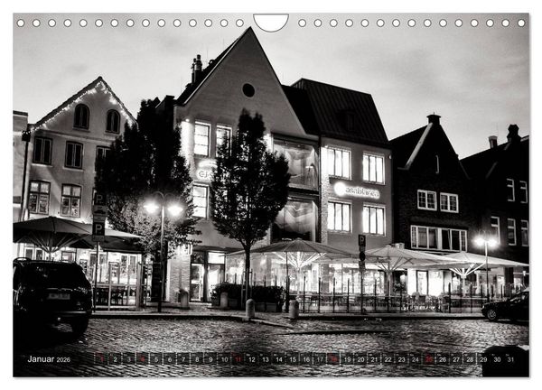 Produktbild: Ein Blick auf Husum (Wandkalender 2026 DIN A4 quer), CALVENDO Monatskalender