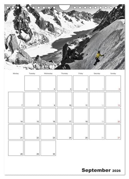 Produktbild: EXPLORING ALPS (Wall Calendar 2026 DIN A4 portrait), CALVENDO 12 Month Wall Calendar