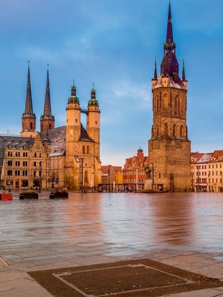 Produktbild: Halle am Morgen (Puzzle)