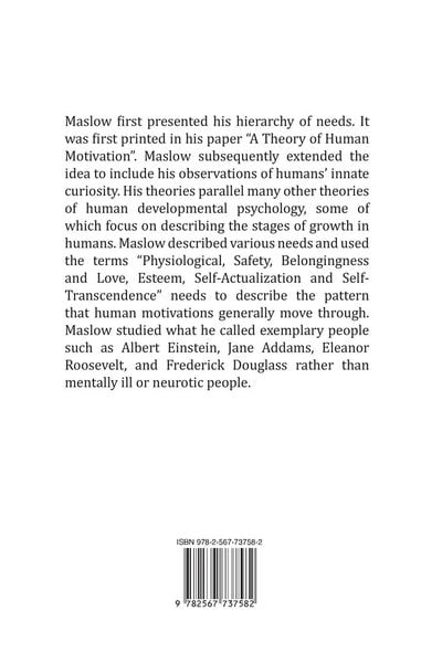 Produktbild: A Theory of Human Motivation