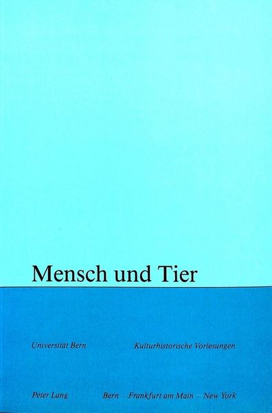 Produktbild: Mensch und Tier