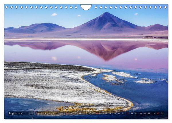 Produktbild: Peru und Bolivien - Traumlandschaften (Wandkalender 2026 DIN A4 quer), CALVENDO Monatskalender