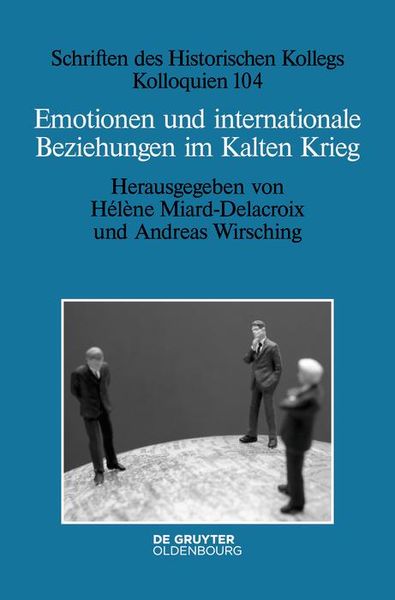 Produktbild: Emotionen und internationale Beziehungen im Kalten Krieg