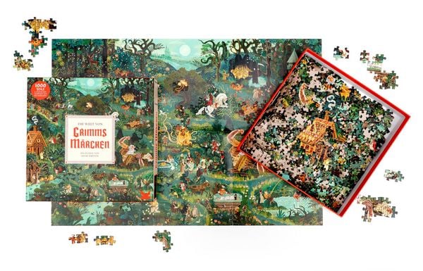 Produktbild: Die Welt von Grimms M&auml;rchen - Puzzle 1000 Teile