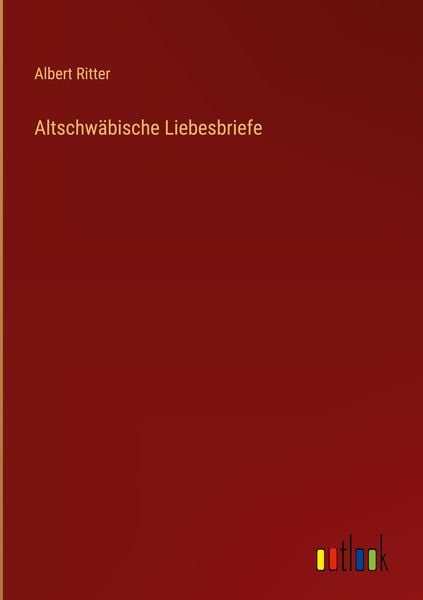 Produktbild: Altschw&auml;bische Liebesbriefe