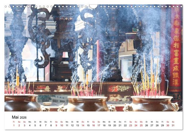 Produktbild: Wunderwelt Asien (Wandkalender 2026 DIN A3 quer), CALVENDO Monatskalender