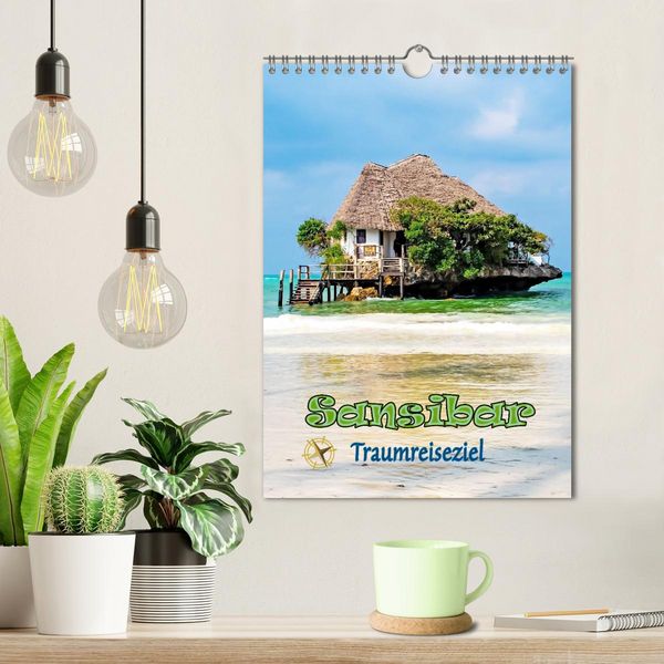 Produktbild: Sansibar - Traumreiseziel (Wandkalender 2026 DIN A4 hoch), CALVENDO Monatskalender