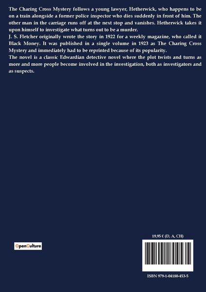 Produktbild: The Charing Cross Mystery