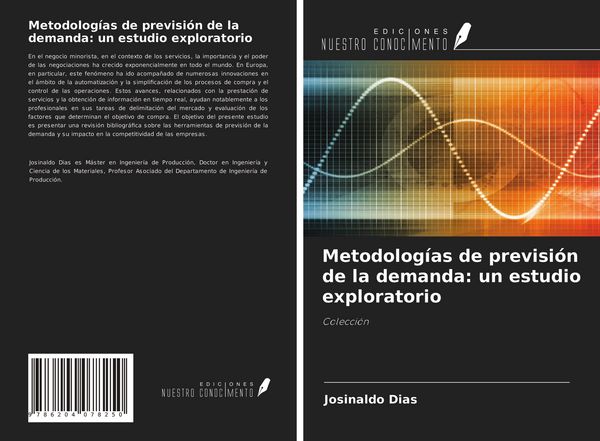 Produktbild: Metodolog&iacute;as de previsi&oacute;n de la demanda: un estudio exploratorio