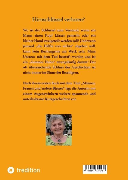 Produktbild: Hirnschl&uuml;ssel verloren? Spannende und unterhaltsame Kurzgeschichten