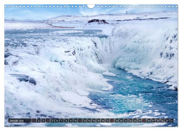Produktbild: ISLAND Ein fantastisches Erlebnis (Wandkalender 2026 DIN A3 quer), CALVENDO Monatskalender