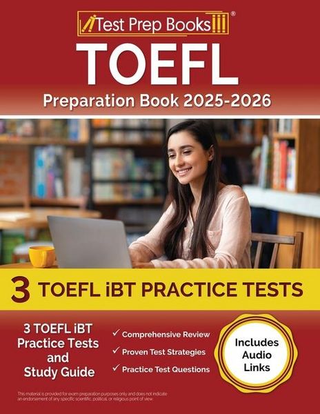 Produktbild: TOEFL Preparation Book 2025-2026