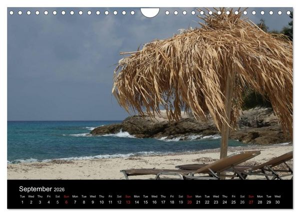 Produktbild: The Greek Island Of Ikaria (Wall Calendar 2026 DIN A4 landscape), CALVENDO 12 Month Wall Calendar
