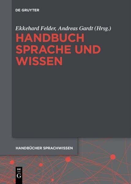 Produktbild: Handbuch Sprache und Wissen