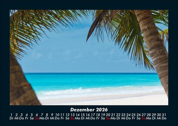 Produktbild: Karibik 2026 Fotokalender DIN A5