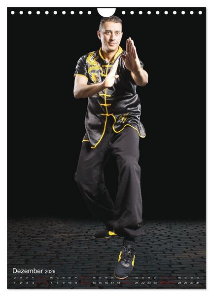 Produktbild: Kung Fu, Martial Art (Wandkalender 2026 DIN A4 hoch), CALVENDO Monatskalender