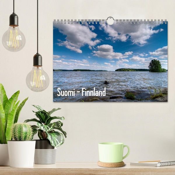 Produktbild: Suomi &ndash; Finnland (Wandkalender 2026 DIN A4 quer), CALVENDO Monatskalender