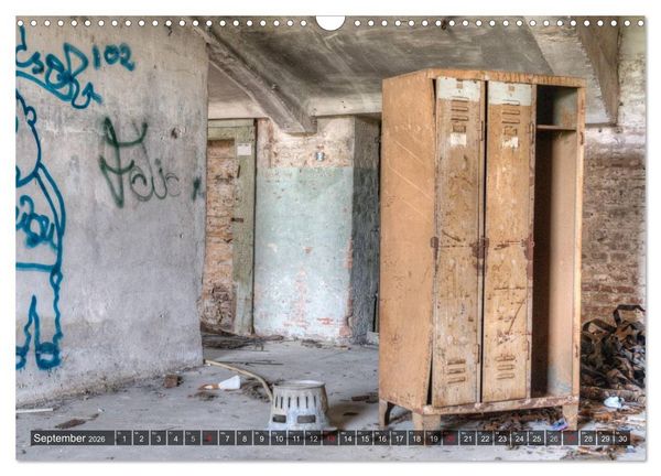 Produktbild: Lost Places in Deutschland 2026 (Wandkalender 2026 DIN A3 quer), CALVENDO Monatskalender
