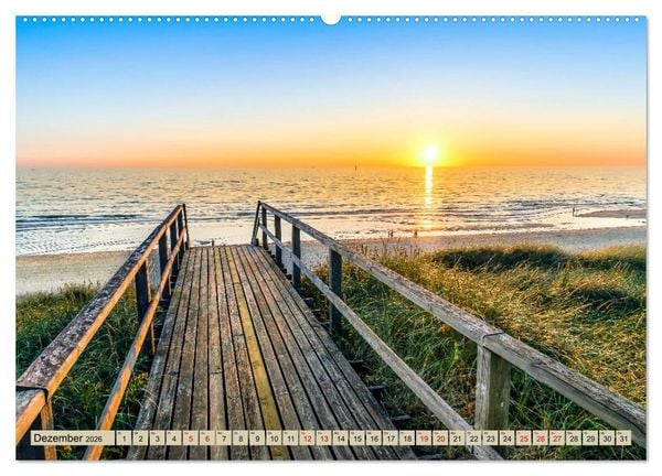 Produktbild: SYLT D&uuml;nenwege (hochwertiger Premium Wandkalender 2026 DIN A2 quer), Kunstdruck in Hochglanz