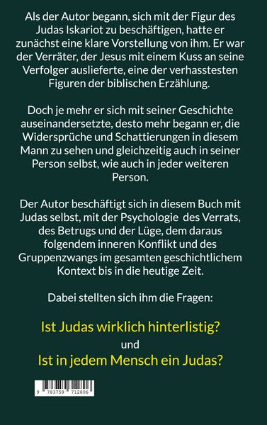 Produktbild: Der Judas-Effekt: Der Verrat durch die Jahrhunderte und seine Auswirkungen in unserem Leben