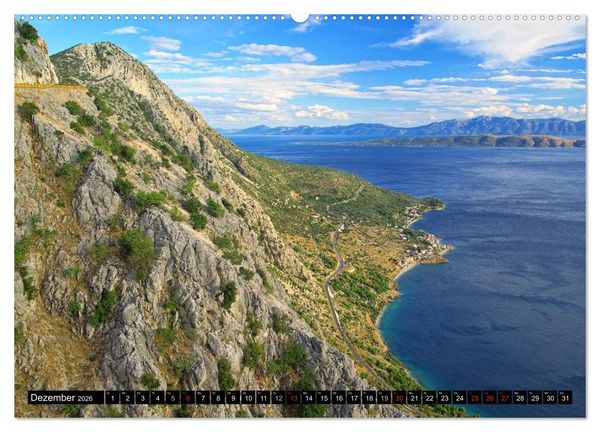 Produktbild: Dalmatien (Wandkalender 2026 DIN A2 quer), CALVENDO Monatskalender