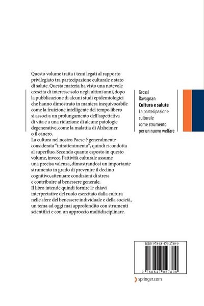 Produktbild: Cultura e salute