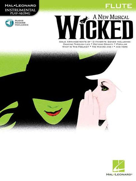 Produktbild: Wicked Instrumental Play-Along Book for Flute Book with Online Audio