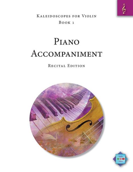 Produktbild: Kaleidoscopes for Violin, Book 1, Piano Accompaniment