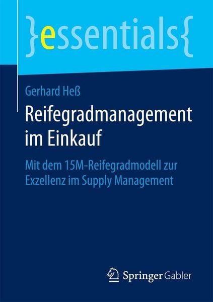 Produktbild: Reifegradmanagement im Einkauf