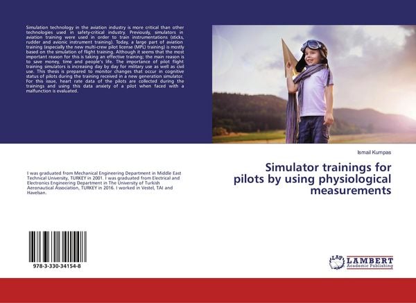 Produktbild: Simulator trainings for pilots by using physiological measurements