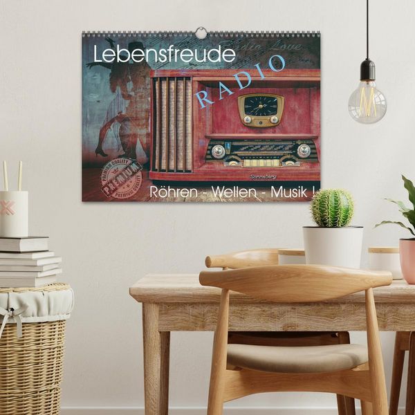 Produktbild: Lebensfreude Radio (Wandkalender 2026 DIN A3 quer), CALVENDO Monatskalender