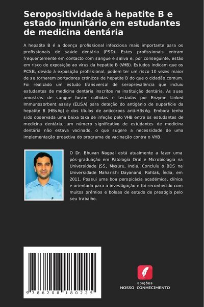Produktbild: Seropositividade &agrave; hepatite B e estado imunit&aacute;rio em estudantes de medicina dent&aacute;ria