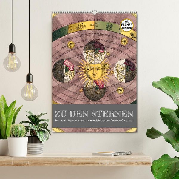 Produktbild: Zu den Sternen - mit Planerfunktion (Wandkalender 2026 DIN A2 hoch), CALVENDO Monatskalender