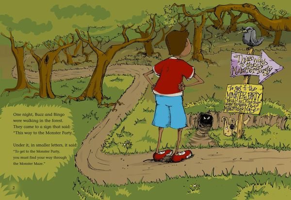Produktbild: Buzz and Bingo in the Monster Maze