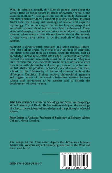 Produktbild: Science for Social Scientists