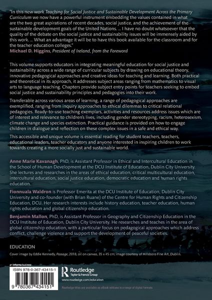 Produktbild: Teaching for Social Justice and Sustainable Development Across the Primary Curriculum