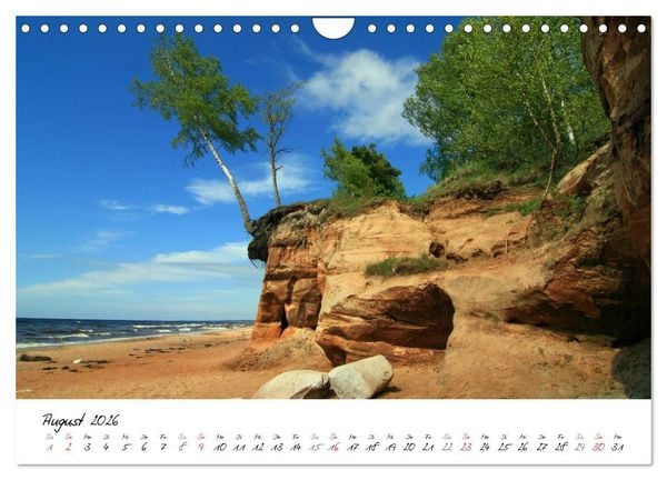 Produktbild: Litauen und Lettland (Wandkalender 2026 DIN A4 quer), CALVENDO Monatskalender