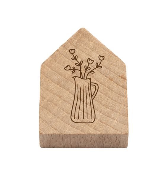 Produktbild: Magnetisches Holzhaus Blumenkanne