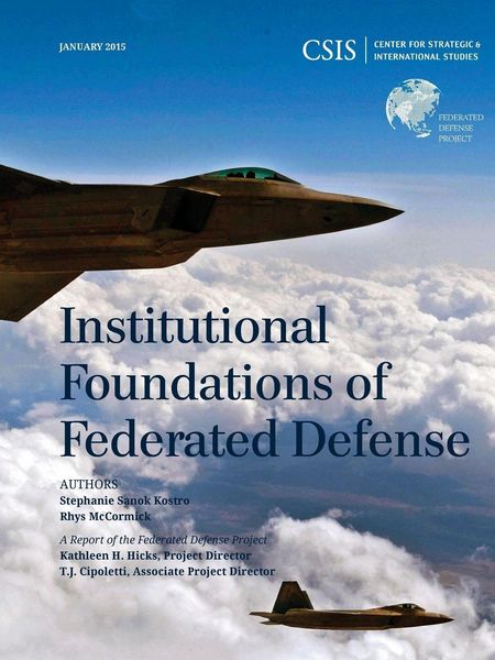 Produktbild: Institutional Foundations of Federated Defense