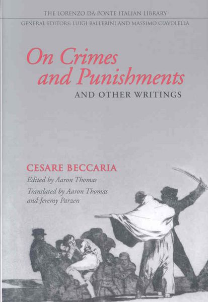 Produktbild: Beccaria, C: On Crimes and Punishments and Other Writings